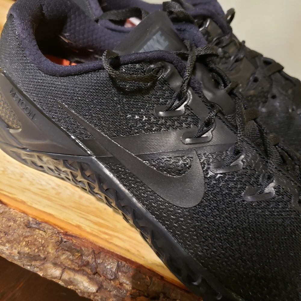 Nike Metcon 4 Triple Black Cross Training Gym Shoes size 9 - Picture 5 of 11